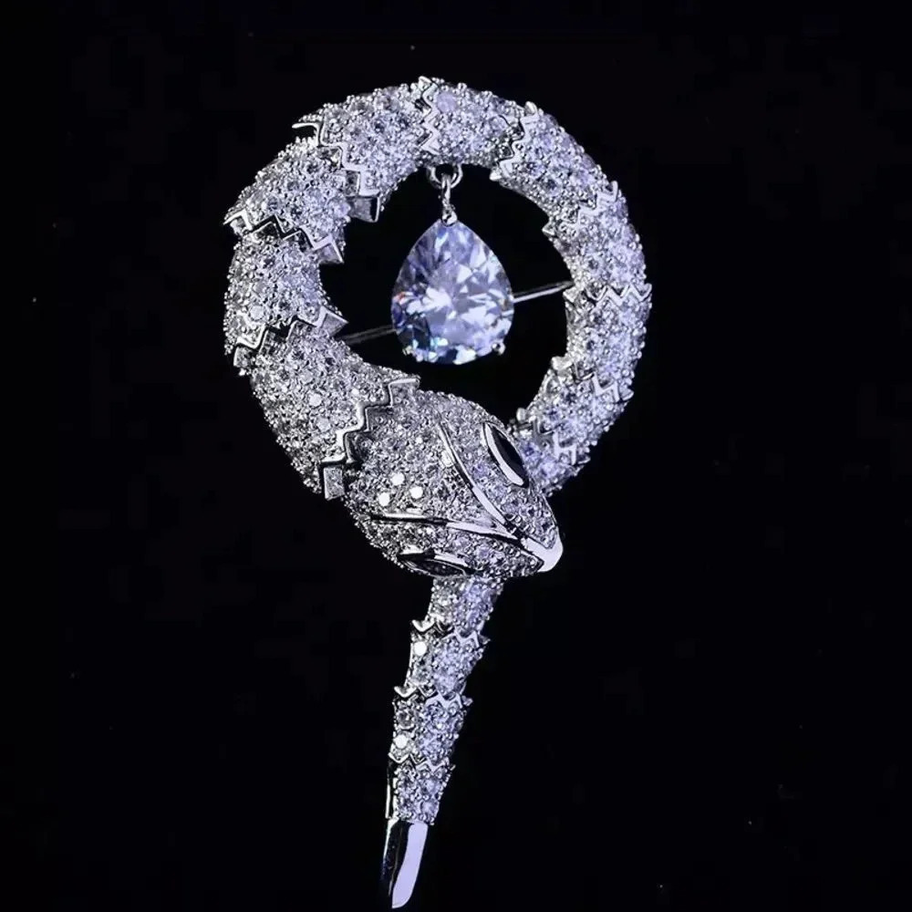 VQ Snake Brooch - Picture 3 of 10